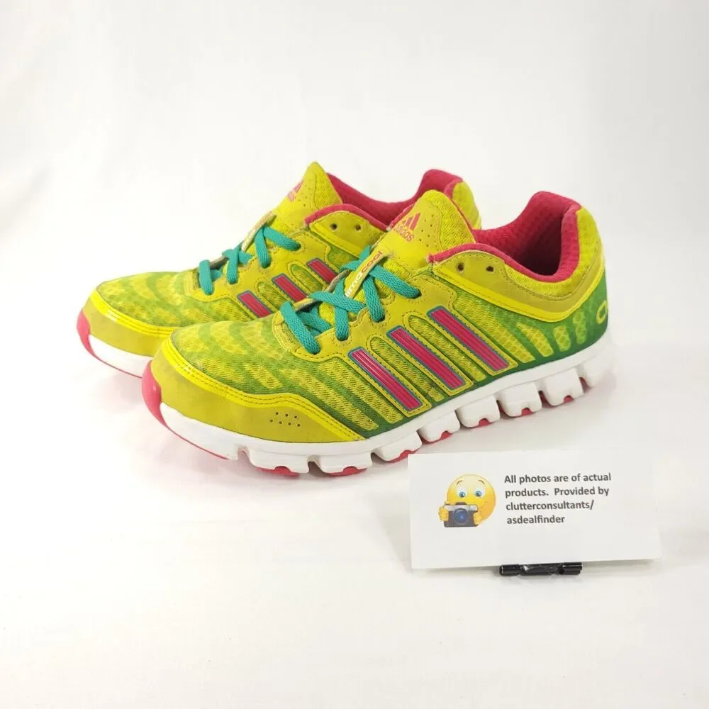 Adidas Climacool Aerate Athletic Lace Up Shoe Womens Size 6.5 G66526 Yellow